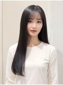髪質改善20代30代40代前髪あり前髪なし縮毛矯正レイヤーカット