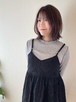アン アイズ(ann EYES)&nbsp;ミディアムレイヤー　×  ラベンダーカラー