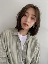 エレノア 吉祥寺北口店(Eleanor) 内巻きボブ レイヤーボブ 大人かわいい オリーブカラー