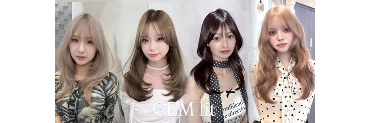 ジェム リット(GEM lit)のサロンヘッダー