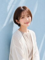 ユニット 蕨西口店(UNIT)&nbsp;ショートボブ髪型20代30代40代50代前髪あり前髪なし面長丸顔越谷