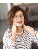 ヘルシーカジュアルショートボブ