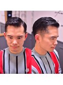 ショートカットアレンジ<理容室>