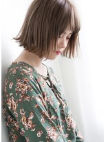 ヘアーラウンジ クローネ(hair lounge KRONE) 簡単スタイリング外ハネボブ