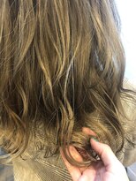 ヘアサロンM 新宿&nbsp;外ハネボブ/アッシュブラウン/ネオウルフ/デザインカラー