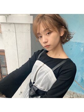 ロンドフルール 大宮東口(Lond fleur) 【Lond fleur 石畑結華】ニュアンスバングウエーブボブ
