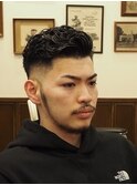 七三オールバック〈理容室〉メンズ/八重洲/日本橋/床屋
