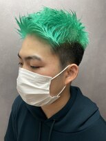 ムード カナザワ(mood kanazawa)&nbsp;ダブルカラー☆ライトグリーン