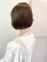 キャンバス バイ ネオリーブ 横浜西口(Canvas by neo.)&nbsp;大人可愛い小顔丸みワンカールボブ　20代30代40代