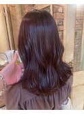 アメジストブラウン×くびれ巻き