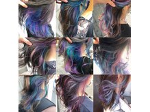 リナリアヘアトーキョー(Linaria hair tokyo)の雰囲気（ユニコーンカラーやオーロラデザインが大人気☆）