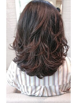 ステアケース 武蔵小杉店(stair:case) 30代40代50代　人気髪型　レイヤーカットワンカール