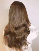 大人かわいいコテ巻き＊ショコラベージュ＊カール2　ZinaCENTRAL