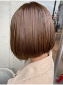 20代30代40代前下がりストレート大人ボブ