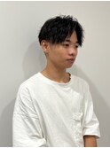 前回のツイストスパイラルを活かしたカット