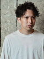 ザ ダグラスヘア 岐阜 忠節橋通り(The Douglas hair)&nbsp;【ツイストスパイラルパーマ】ツーブロックアップバング