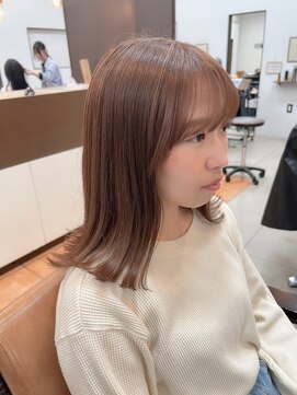 ソワンドゥブレス 大日店 (soin de brace) ・ミルクブラウン