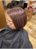 ラベンダーアッシュ 白髪ぼかし