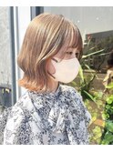 inner orange × beige