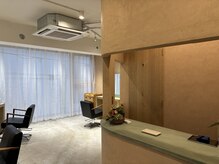 可愛らしいフロントでお出迎え