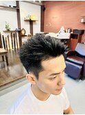 30代40代メンズ7:3分けショート清潔感ビジネス好感度モテ髪