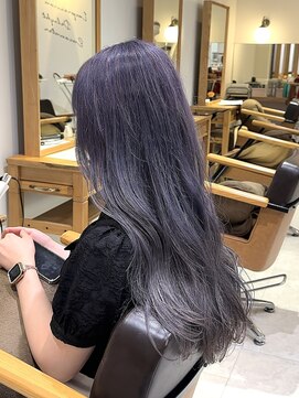 ヘアーメイクブランニュー セントラル 西大寺店(hair make Brand new central) 透明感抜群!ラベンダーカラー◎