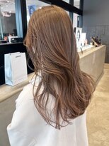 グレーベージュグレージュカラーレイヤーロング_ba500522
