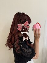 ヘアメイクアンドセットサロン リッコ(Hair make&set salon Ricco)&nbsp;ハートアレンジ編みたらし♪/梅田ヘアセット