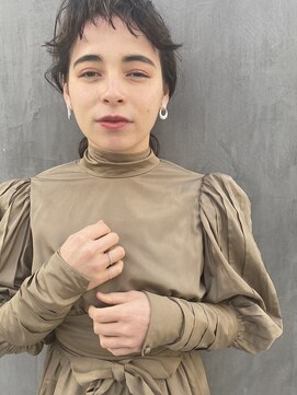 レオニード 表参道(LEONID) ロングローレイヤーのwaveスタイル