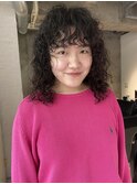 【 sayaca 】ウルフカットにハードパーマ#ウルフパーマ