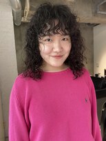 キャロルガーデンズ ボコカ 表参道(Carroll Gardens bococa) 【 sayaca 】ウルフカットにハードパーマ#ウルフパーマ
