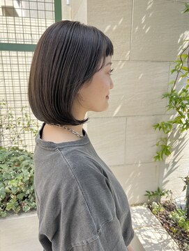 スタイル 成城学園前(STYLE) 丸みボブ　ショートボブ　小顔カット　秋冬トレンド