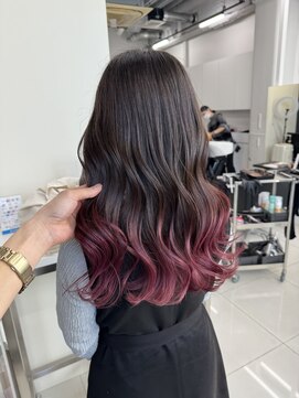 アライブ ハラジュク(ALIVE harajuku) グラデーションカラーバレイヤージュインナーカラー ryota