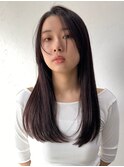 ウェーブミディアムメルティカラー似合わせカット