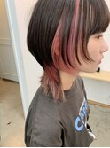【cuzKLUB】ショートウルフ×インナーカラー＊池袋