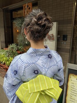 イロ(Ilo)の写真/西荻窪駅1分★夏祭りや結婚式などの特別な日の着付けは<Ilo>にお任せ下さい！大切な日を華やかに彩る♪