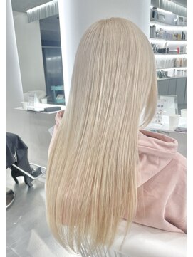 シェア 天王寺(share) ホワイトミルクティーカラー/ホワイトブロンドカラー