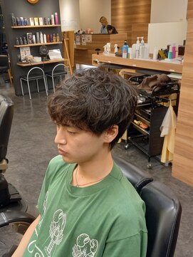 男を磨くメンズサロン オム グランド(HOMME GRAND) ルーズパーマ
