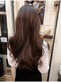 デジタルパーマと植物性オーガニックカラーでツヤサラに髪質改善