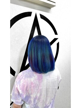 アルケム 学芸大学(AlChem) 【Hana指名】青ベースに色々。お任せで[学芸大学前/ハイトーン]