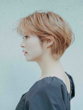 アラワラブルー(arrawarra blue) ペールオレンジショート20代/30代/40代/50代/倉敷/白楽町