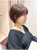 *滝田*絶壁解消20代30代40代50代似合わせ小顔丸みショートボブ