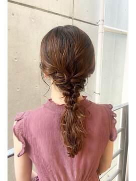 オリンテ バイ レシッド 表参道(orente by rcid) 【谷】medium＊hair arrange