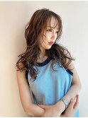 巻き髪レイヤー