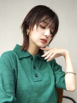 ギークス(GEEKS)&nbsp;【GEEKS渋谷】小顔ウルフカット/前髪あり/秋冬カラー/ネオウルフ