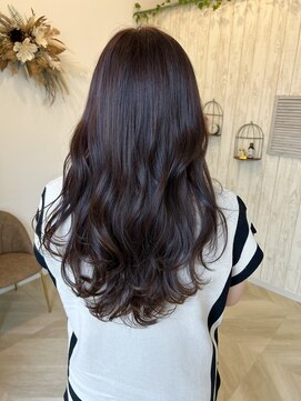 ルヴェール 北方店(LeVert) ラベンダーグレージュカラー/髪質改善oggiottoトリートメント