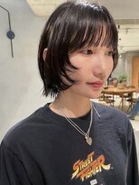 スク(SUKU)&nbsp;レイヤーボブ×暗髪
