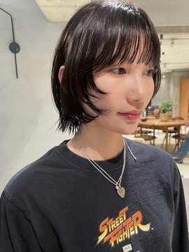 スク(SUKU) レイヤーボブ×暗髪