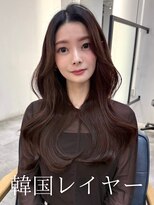 エース 梅田(ace) 韓国レイヤー/レイヤーカット/顔周りカット/顔周りレイヤー