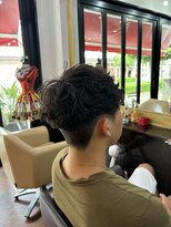 シャンプーボーイアネックス(SHAMPOO BOY Annex)&nbsp;メンズマッシュ　ツイストスパイラルパーマ　佐世保